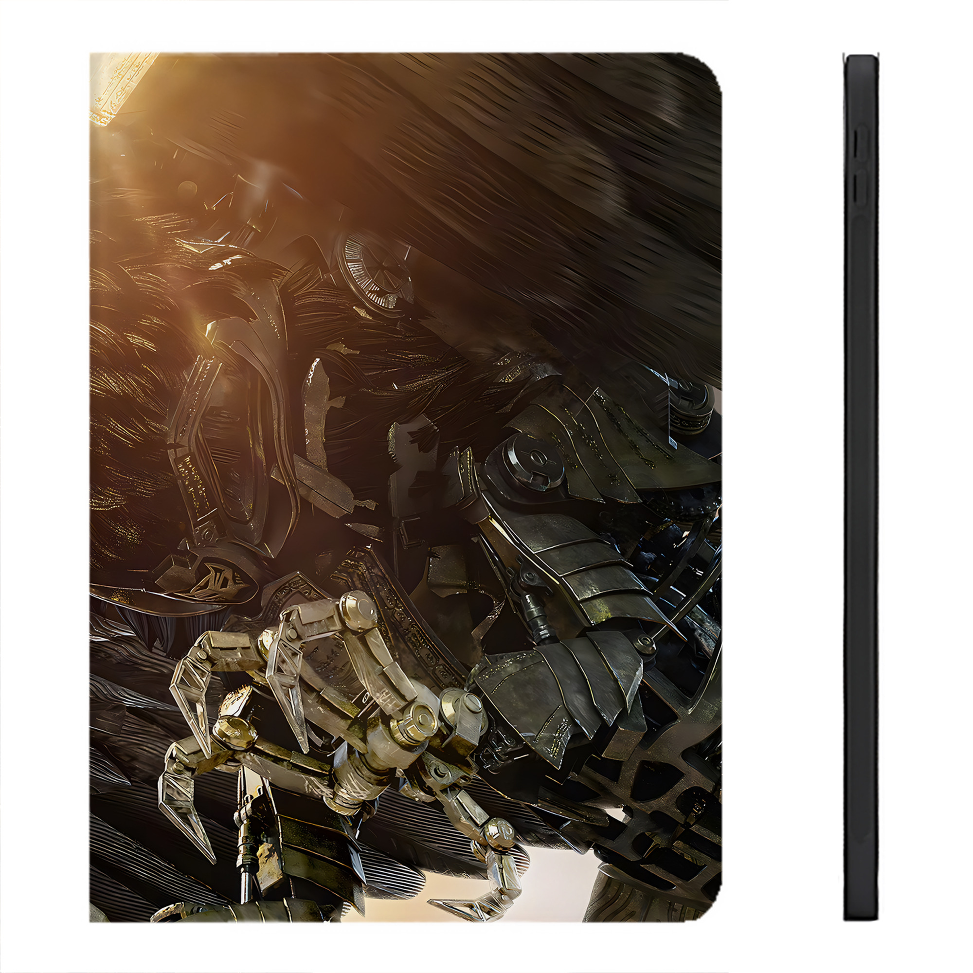 （画像用） Transformers トランスフォーマー IPadケース ペンホルダー付き ブックスタイルデザイン